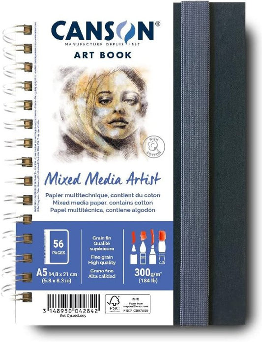 Canson Mixed Media 300gsm Art Books