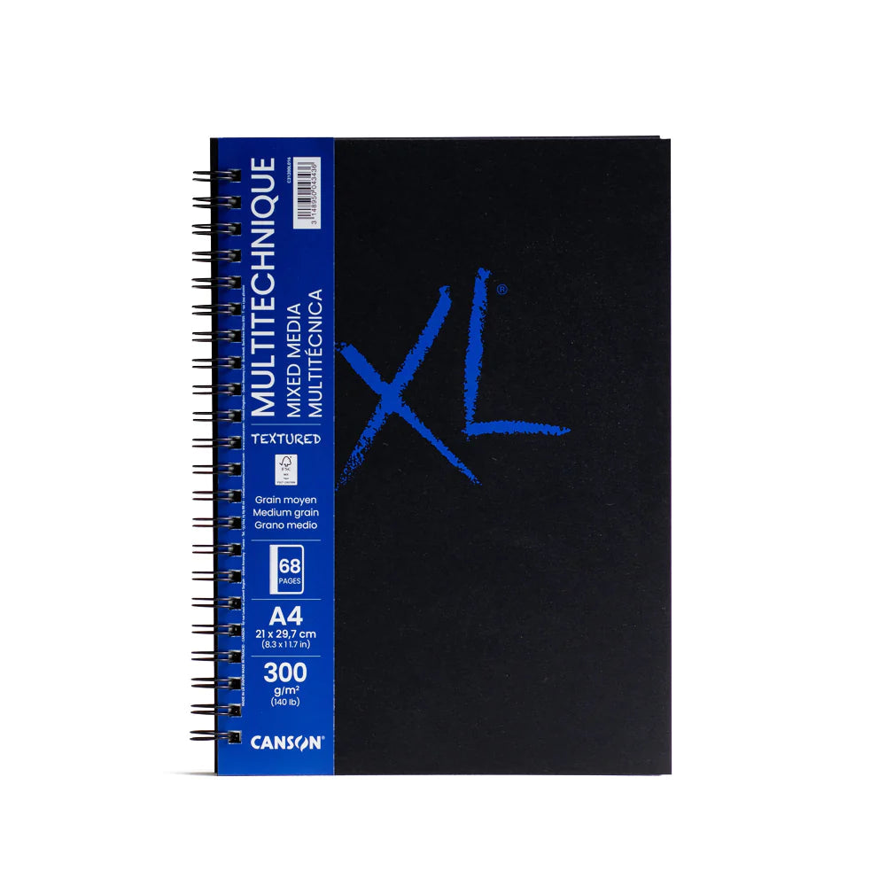 CANSON XL Mixed Media 300gsm 34 Sheet Sketchbooks
