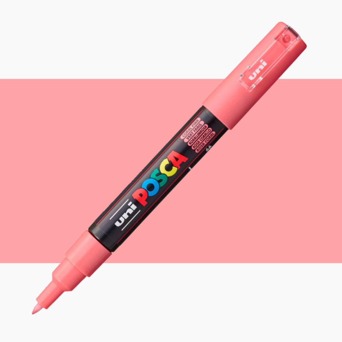 Uni Posca PC-1M Ultra Fine 0.7mm Round Tip Markers