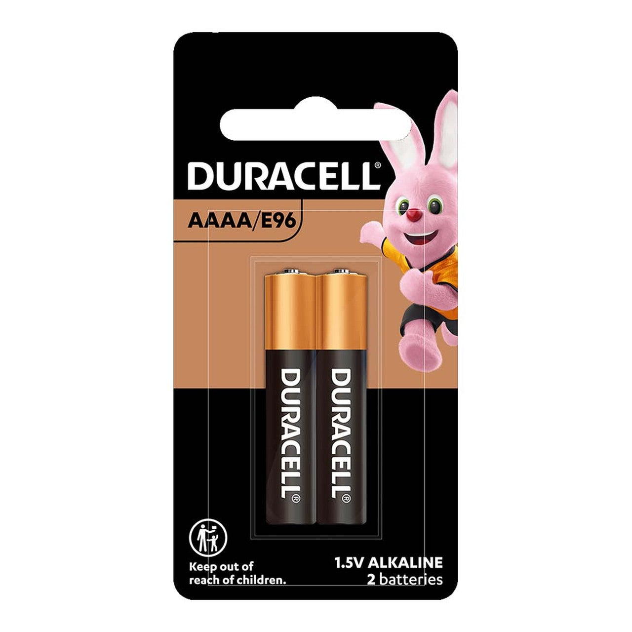 Duracell Coppertop Alkaline Aaaa/e96 Battery - Pack Of 2