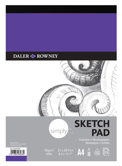 Daler Rowney Simply Sketch Pad A4