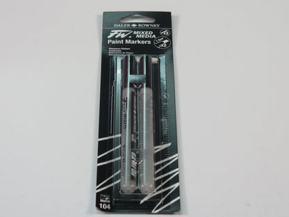 Daler Rowney FW Mixed Media Marker Set Medium Round