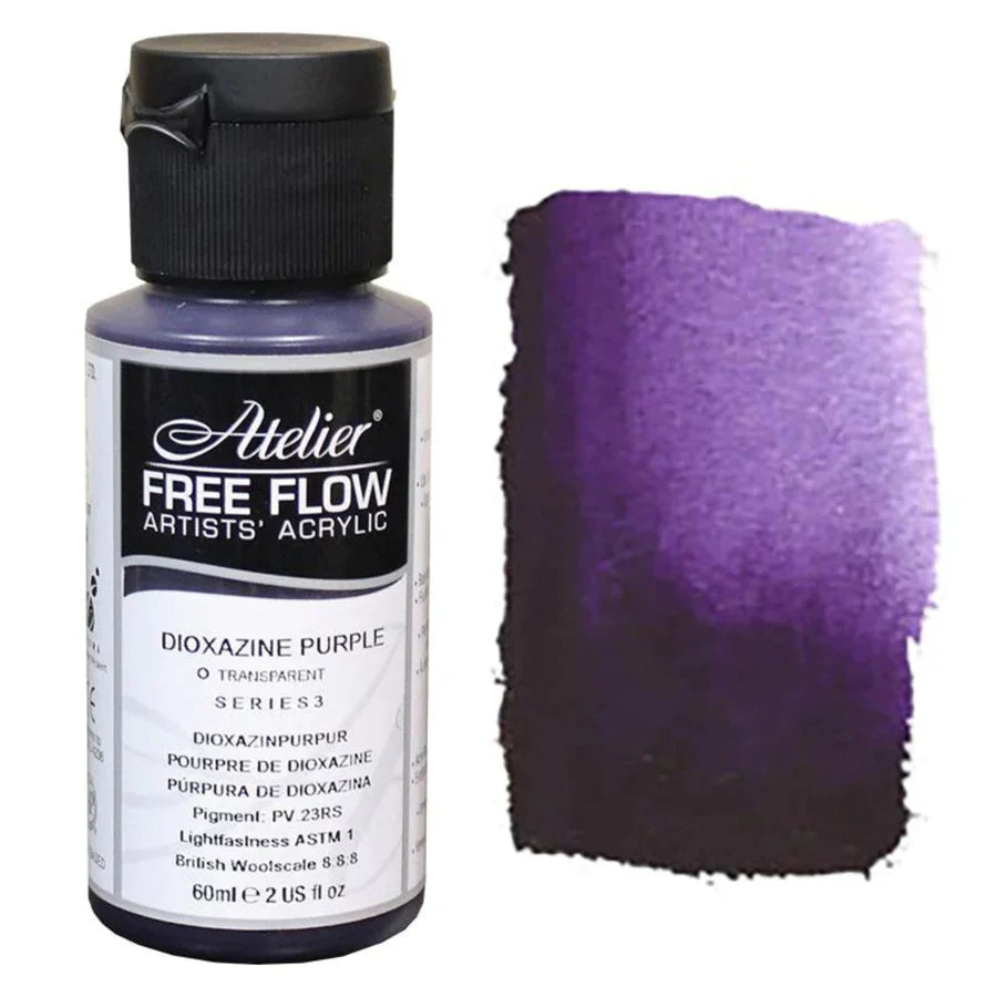 Atelier Free Flow Acrylic Paints 60ml