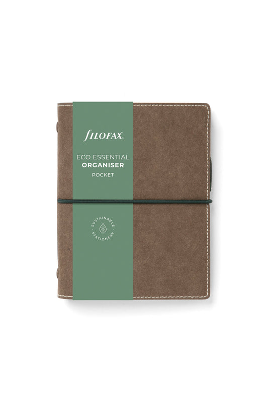 Filofax Eco Essential A5 Dark Walnut Organiser