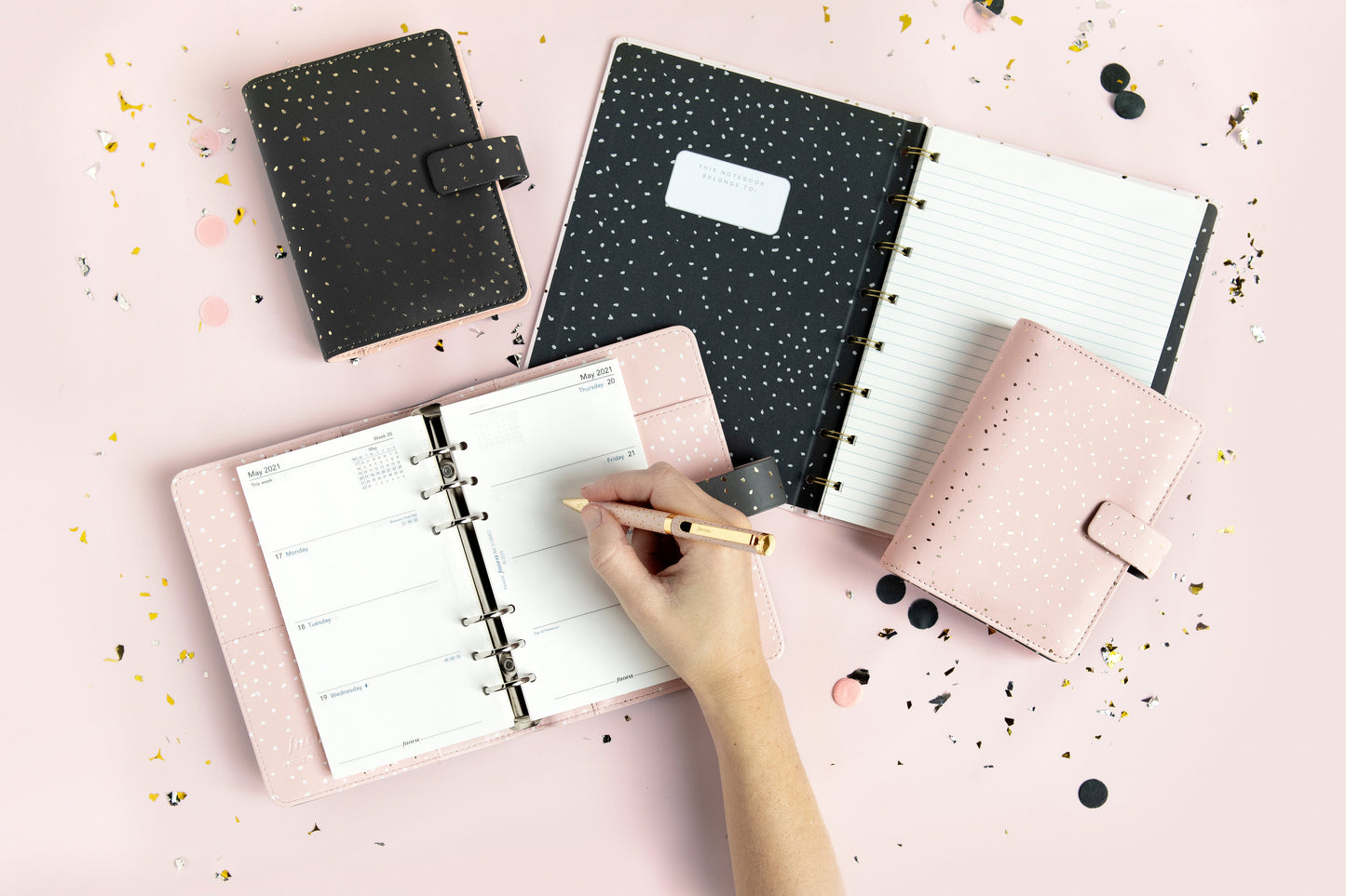 Filofax Personal Confetti Organisers