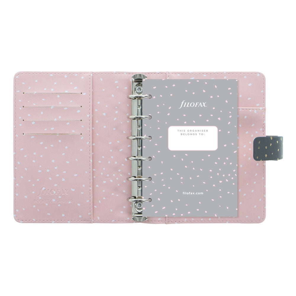 Filofax Organiser Confetti Pocket Charcoal