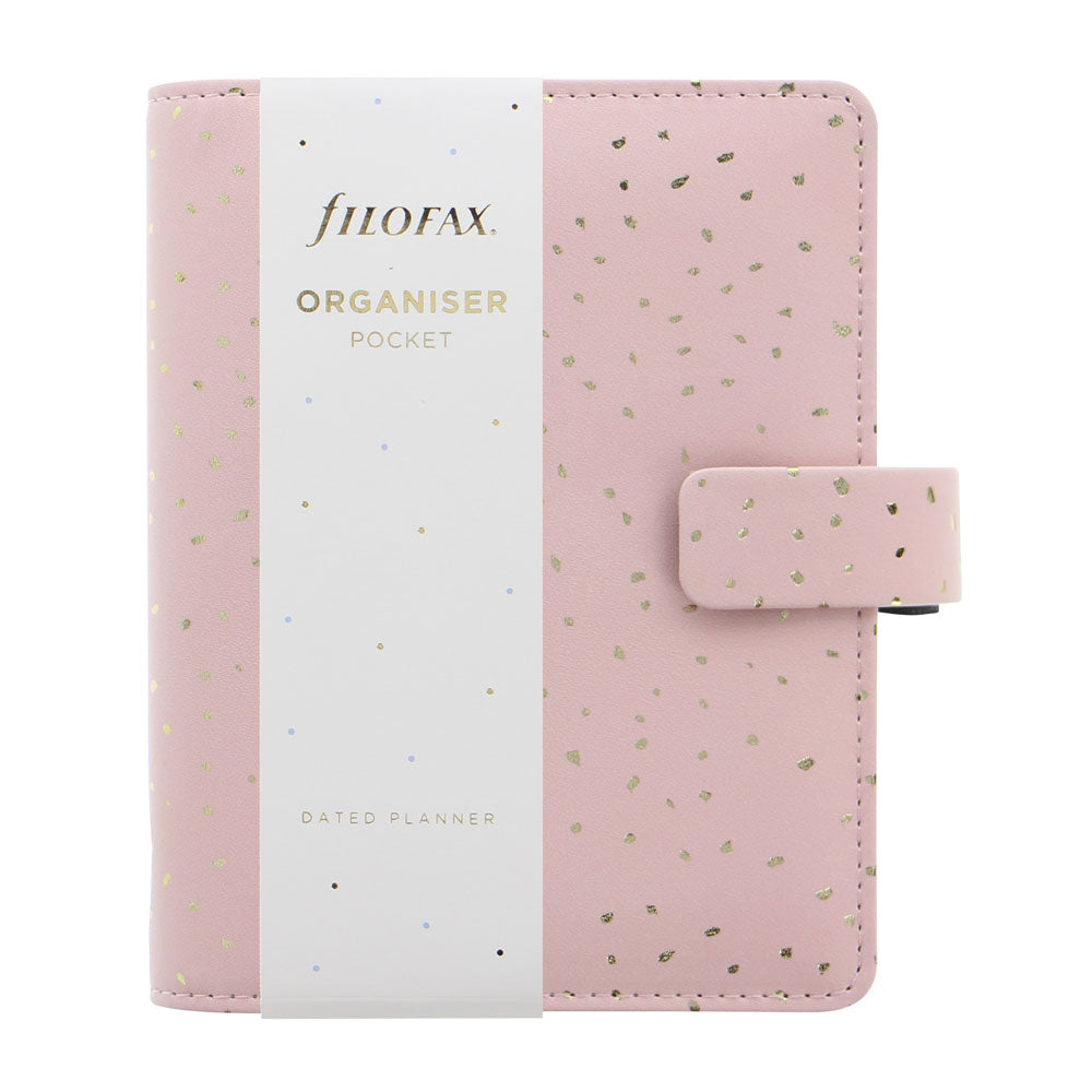 Filofax Organiser Confetti Pocket Rose Quartz