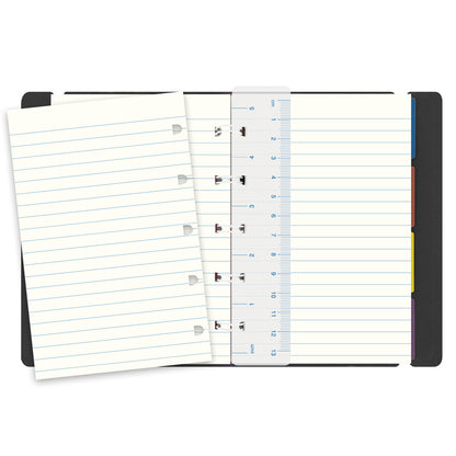Filofax Notebook Pocket Black Lined