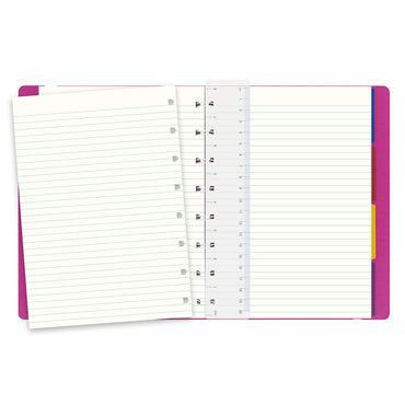 Filofax Notebook A5 Fuchsia Lined