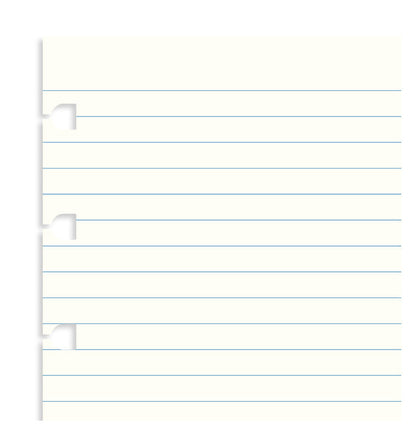 Filofax Notebooks Pocket Paper Refills