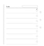 Filofax To Do Pad Personal Refill