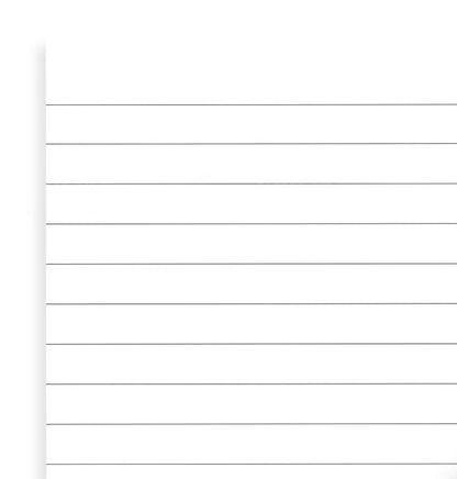 Filofax Lined Notepad Personal Refill