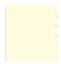 Filofax Personal Organiser/Clipbook Cotton Cream Notepaper Refill