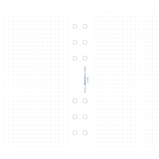 Filofax Personal Paper Dotted Refill