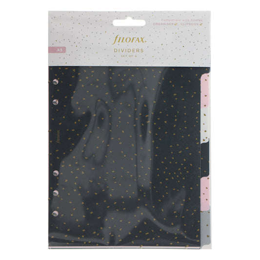 Filofax Confetti A5 Dividers Set