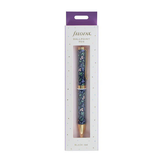 Filofax Garden Navy Ballpoint Pen