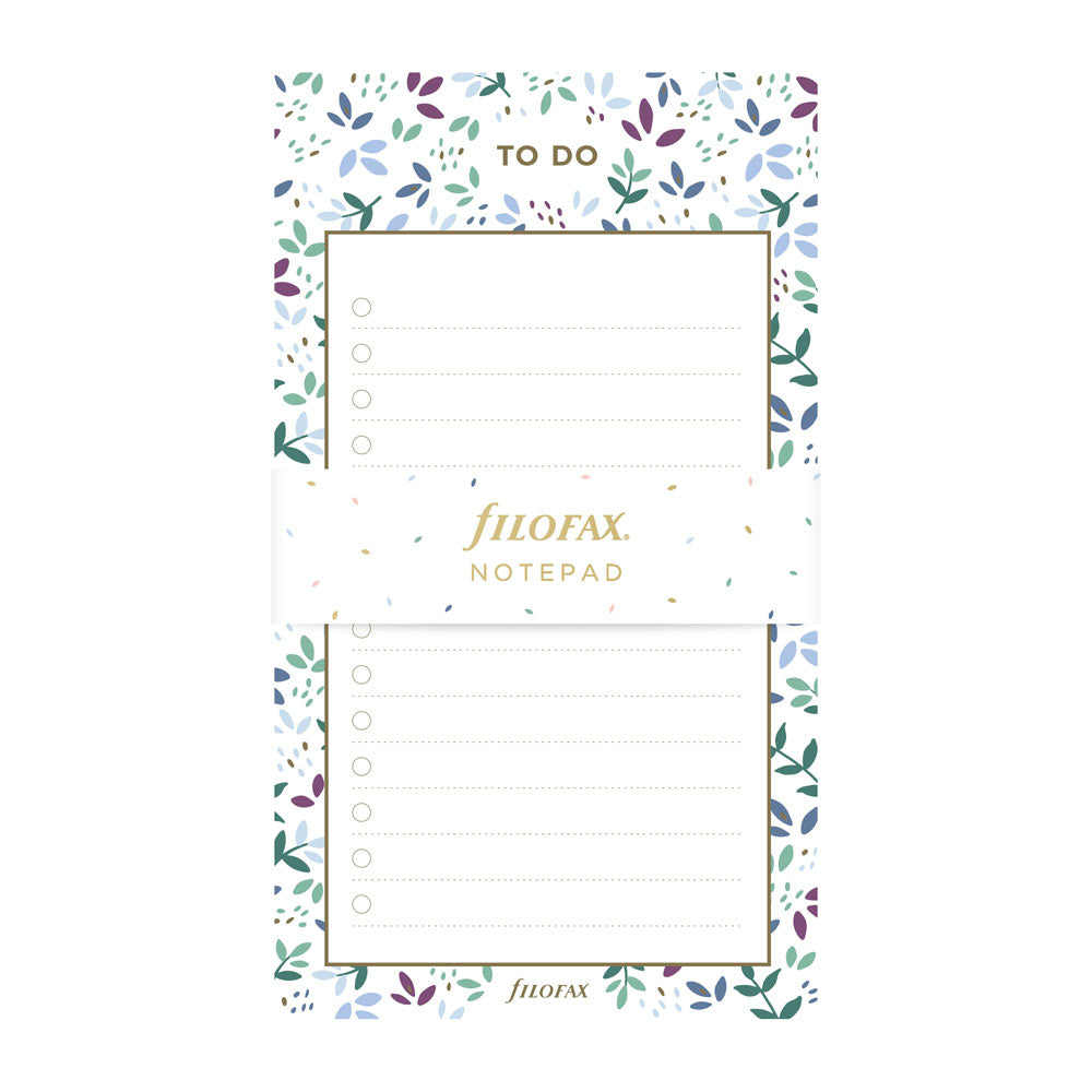 Filofax Garden To Do Notepad