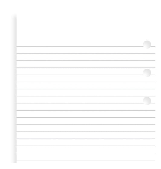 Filofax Lined Notepaper Personal Refills