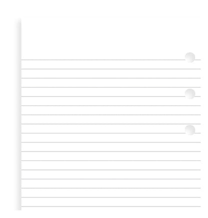 Filofax White Notepaper Value Pack Personal Refill