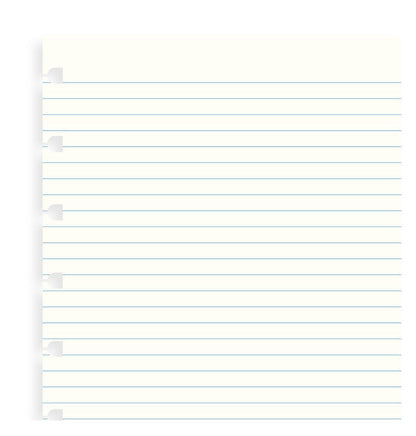 Filofax A5 Notebook Refills