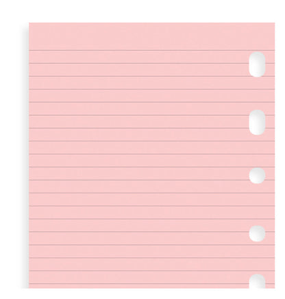 Filofax Lined Notepaper Pocket Organiser Refill