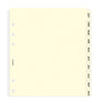 Filofax A5 Jan - Dec Index Refill Organiser/Clipbook