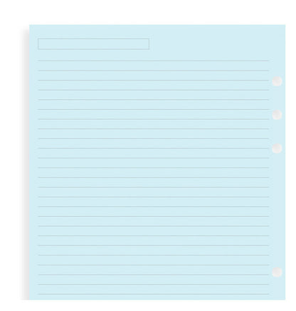 Filofax Lined A5 Notepapers