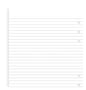Filofax Lined A5 Notepapers