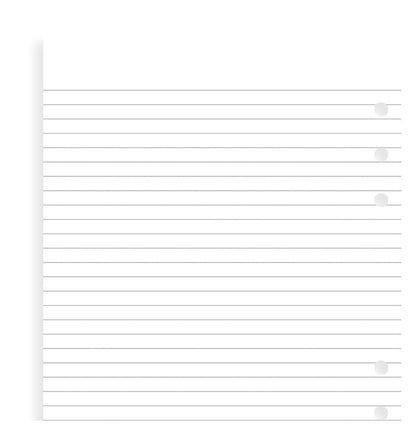 Filofax Lined A5 Notepapers