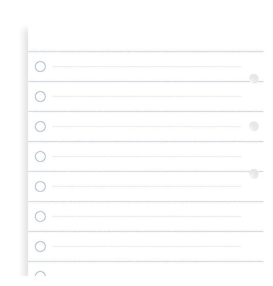 Filofax Personal Clipbook Refills