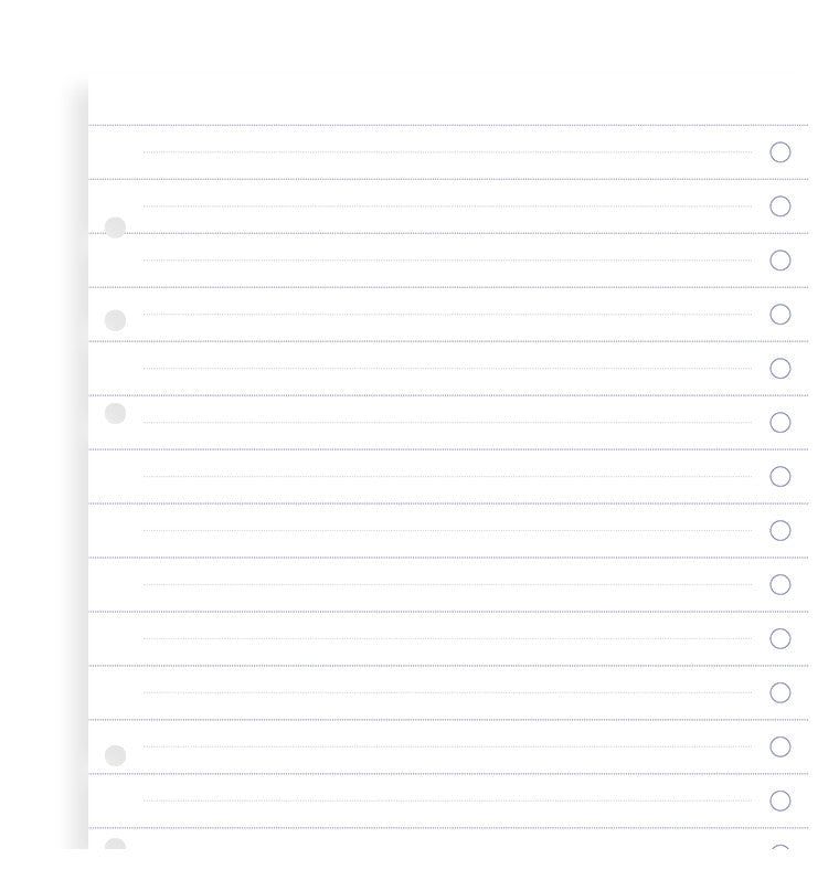 Filofax A5 Clipbook Refills