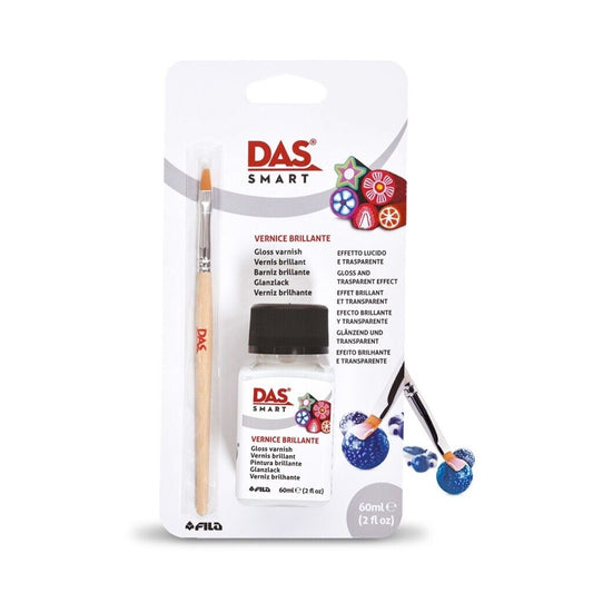 DAS Smart Glossy Varnish 60ml With Brush