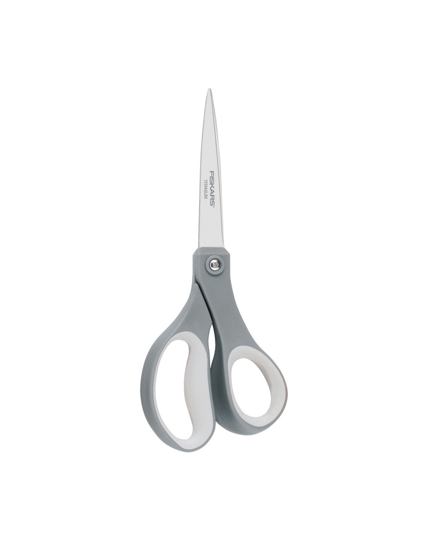 Fiskars 8 Inch Everyday Titanium Soft Grip Scissors