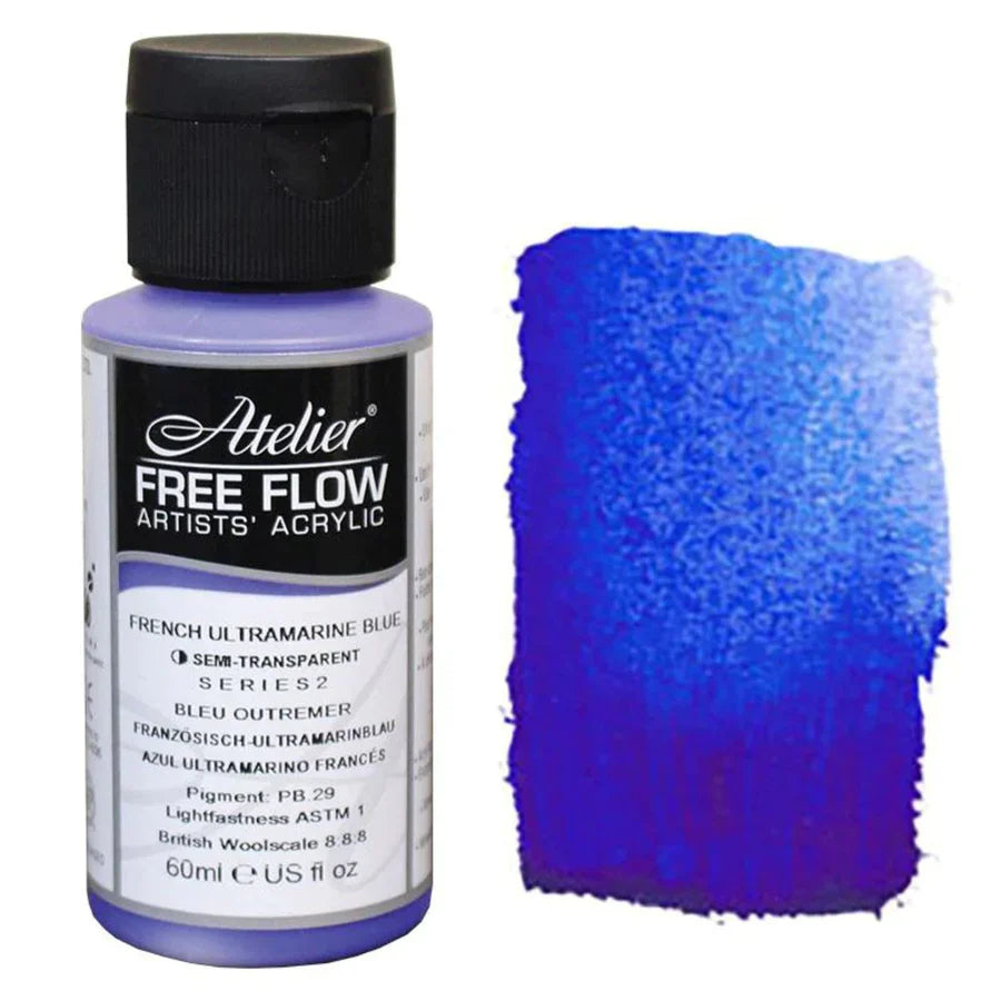 Atelier Free Flow Acrylic Paints 60ml