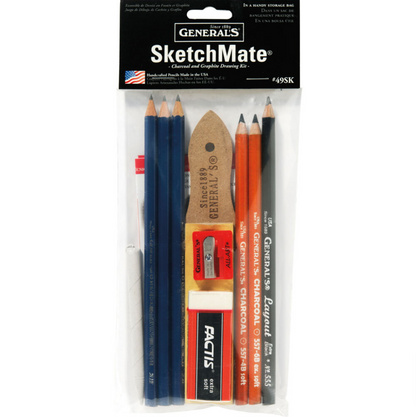 General's Sketchmate Drawing Kit Set of 10