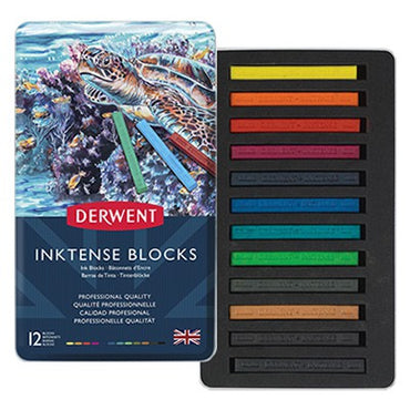 Derwent Inktense Blocks Tin of 12
