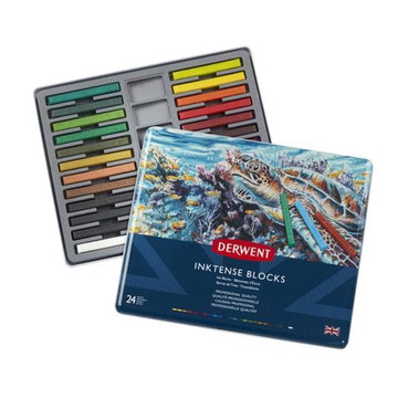 Derwent Inktense Blocks Tin of 24