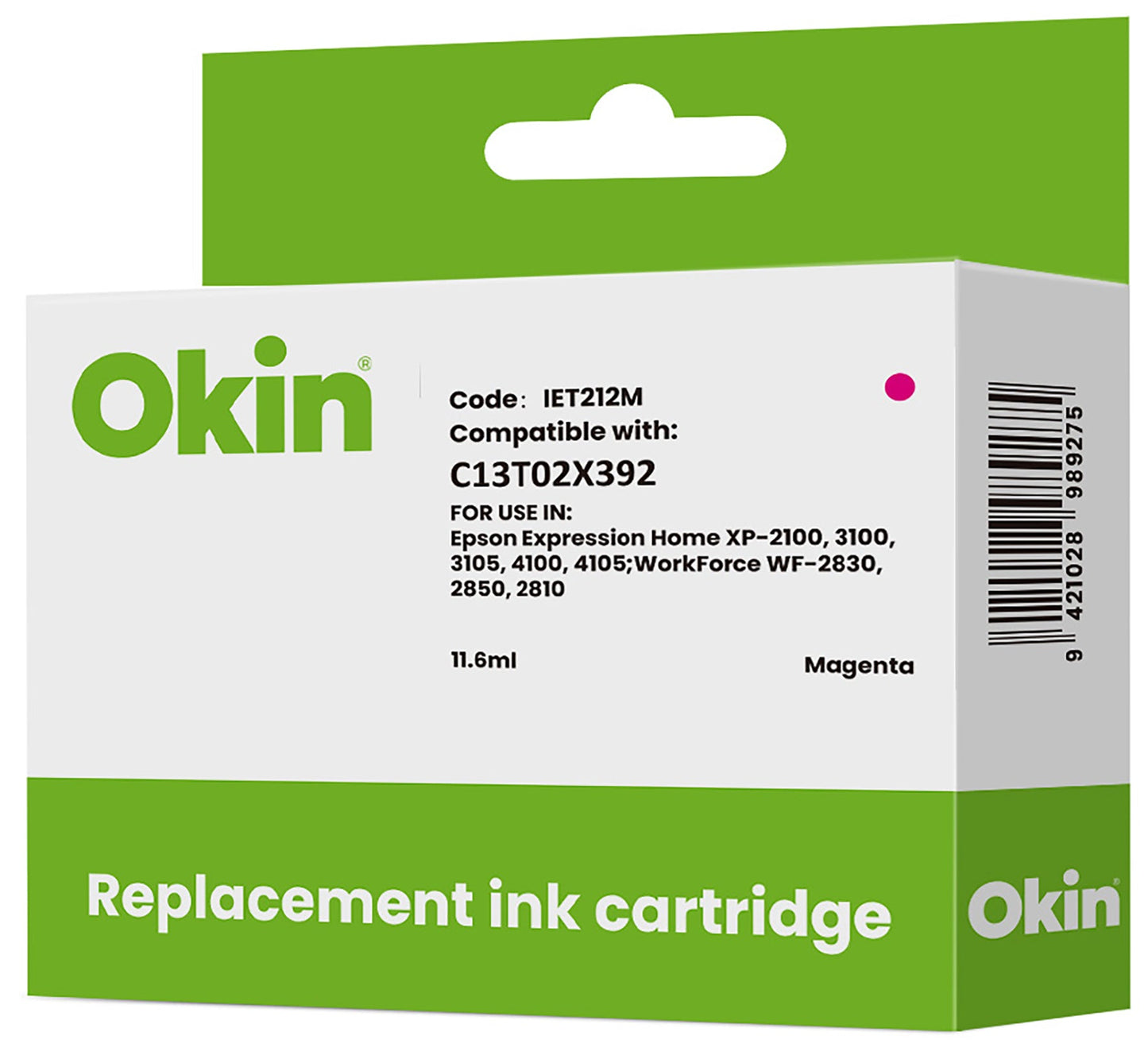 Okin Compatible Epson 212xl Ink Cartridge