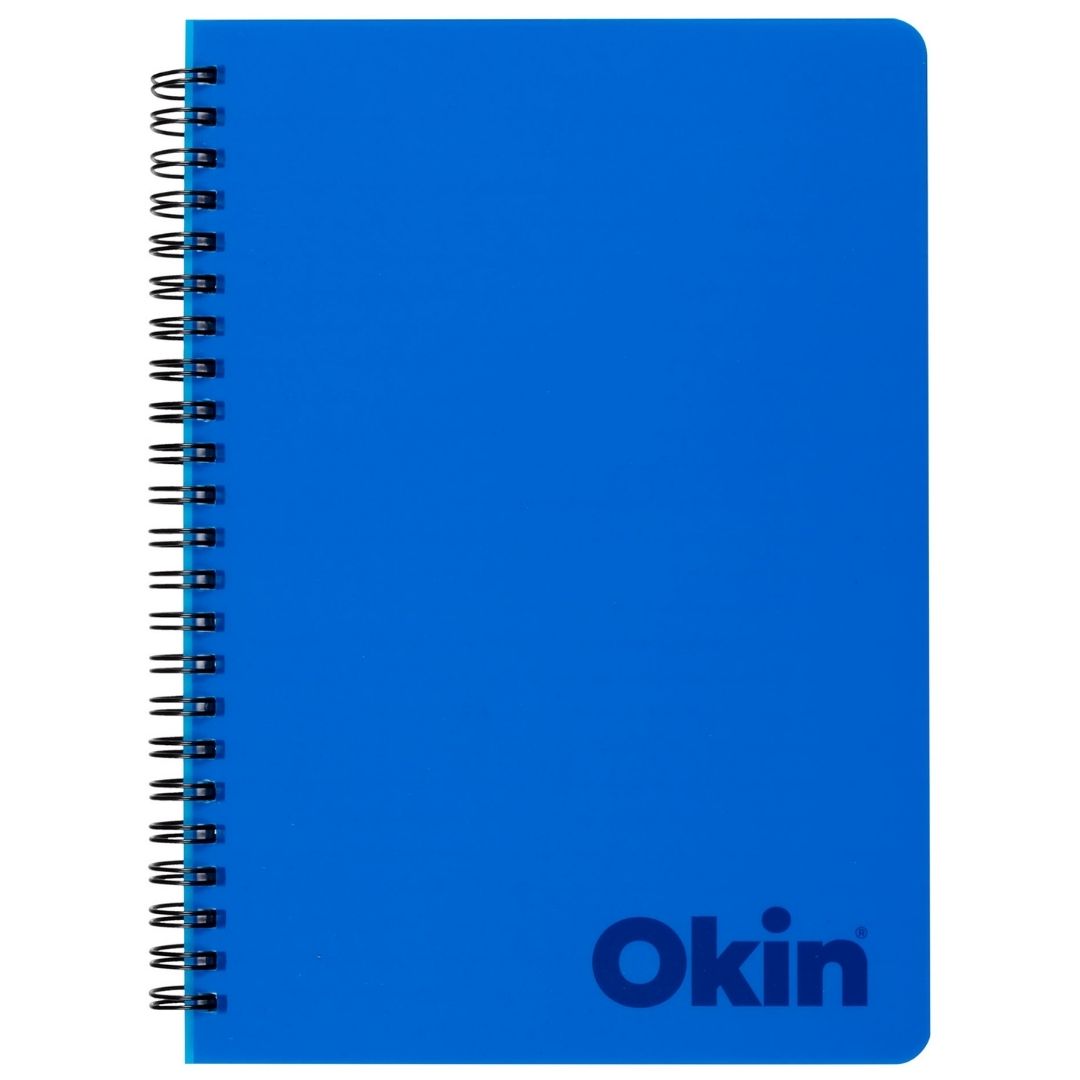 Okin A5 200 Page Spiral Notebooks - Pack Of 3