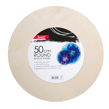 Jasart Round Wood Panels