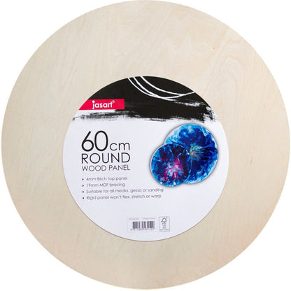 Jasart Round Wood Panels