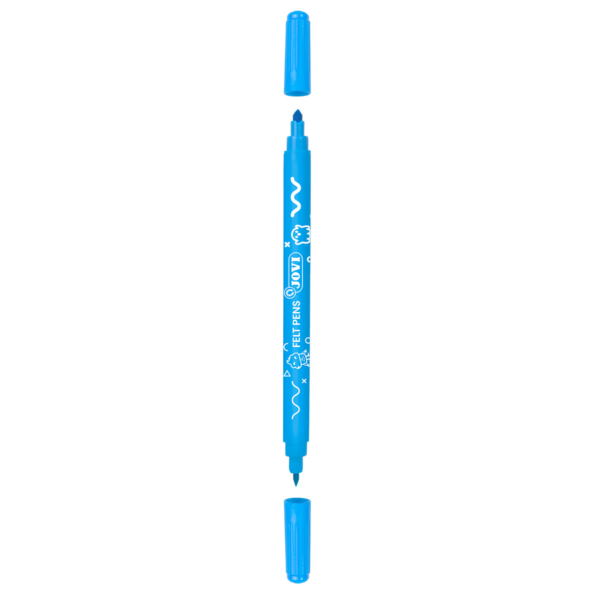 Jovi Washable Felt Pen D/Ended 12 Pack