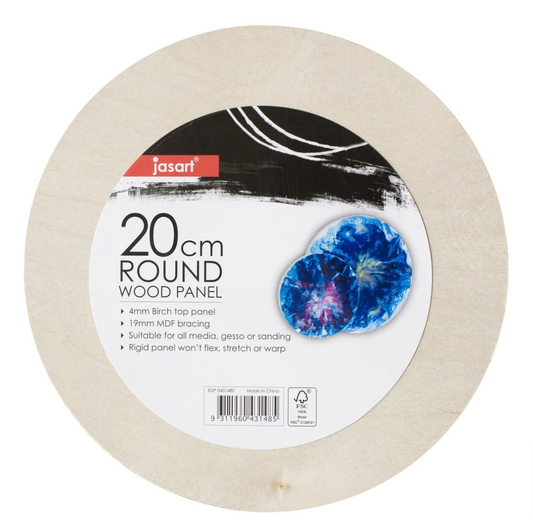 Jasart Round Wood Panels