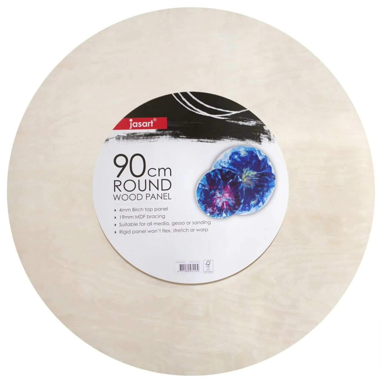 Jasart Round Wood Panels