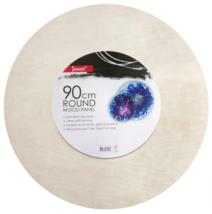 Jasart Round Wood Panels