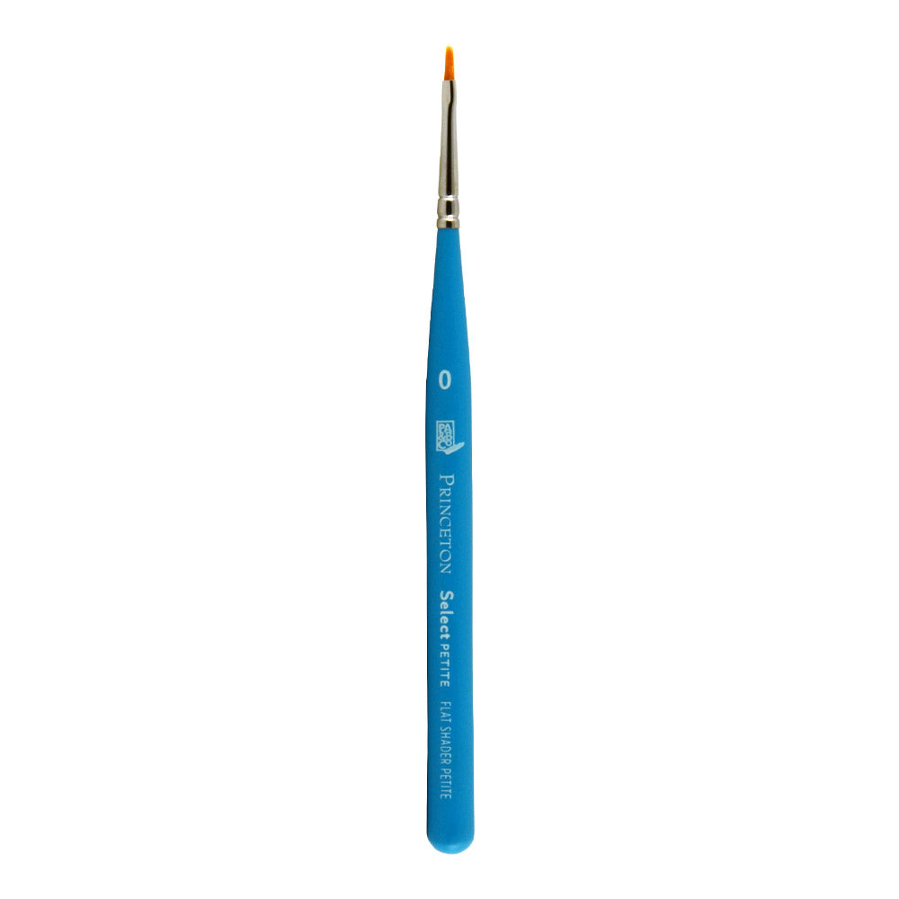Princeton Select Artiste 3750 Mini Flat Shader Synthetic Size 0 Brush
