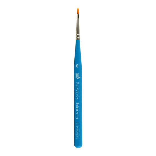 Princeton Select Artiste 3750 Mini Flat Shader Synthetic Size 0 Brush