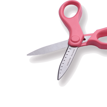 Kokuyo Fit Saxa Kids Scissors - Pink