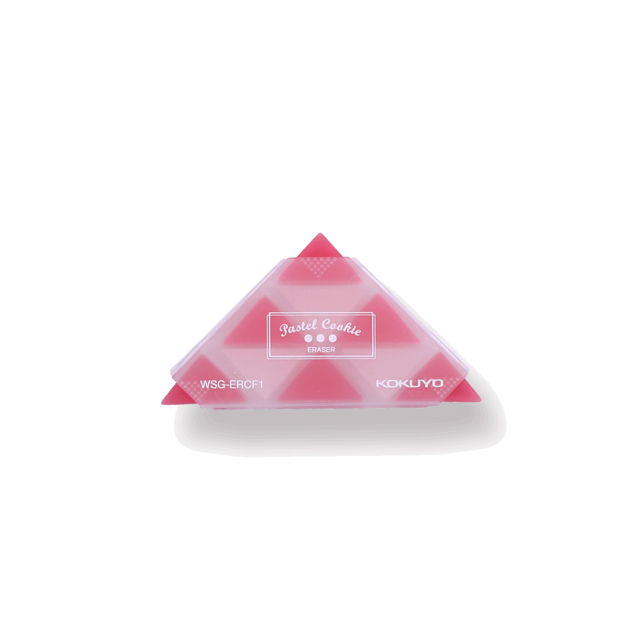 Kokuyo WSG-ERF2 Corner Triangle Eraser - Red
