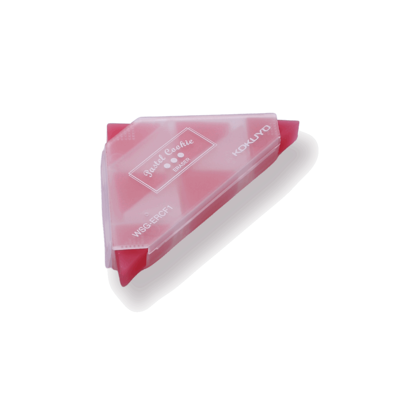 Kokuyo WSG-ERF2 Corner Triangle Eraser - Red
